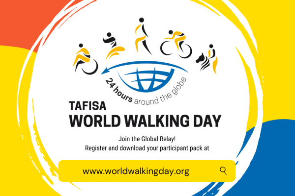 Registrations for the TAFISA World Walking Day 2022 are open!